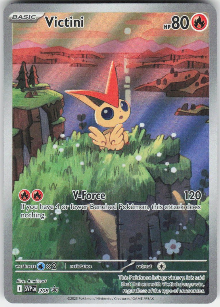 Victini - Promo SV: Scarlet & Violet Promo Cards 208 NM