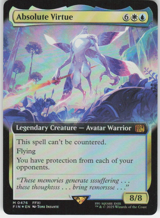 Absolute Virtue (Extended Art Foil) M FINAL FANTASY 476 NM