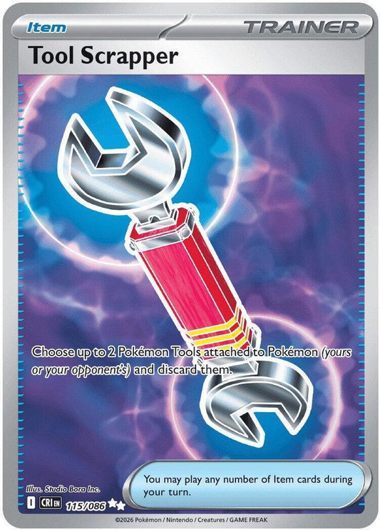 Tool Scrapper 115/086 Ultra Rare Chaos Rising NM/M