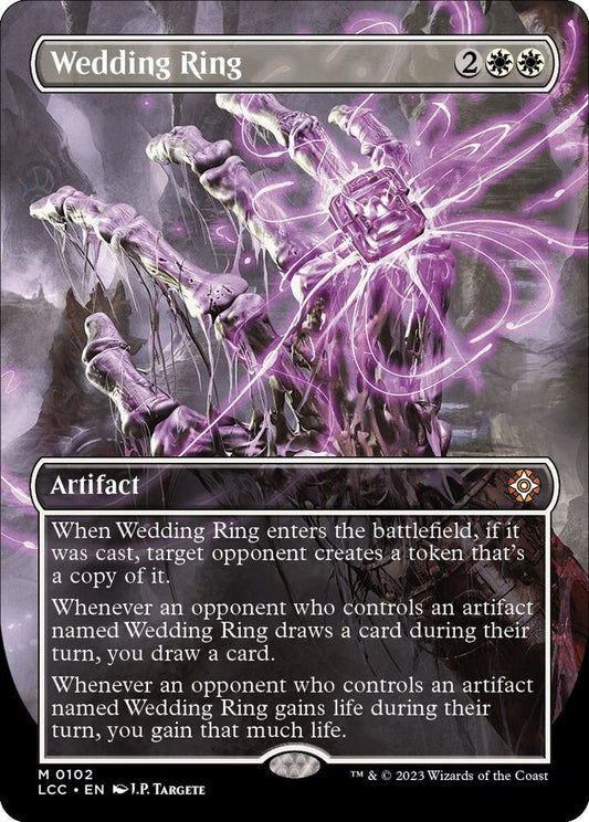 Wedding Ring (Borderless) 102 Mythic Commander: The Lost Caverns of Ixalan NM/M