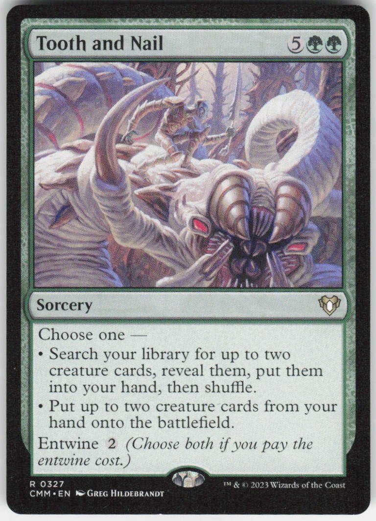 Tooth and Nail R Commander Masters 327 NM