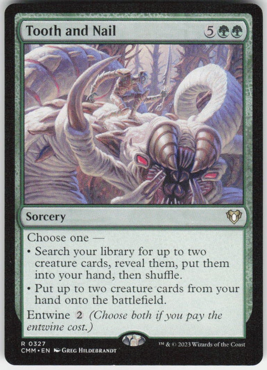 Tooth and Nail R Commander Masters 327 NM