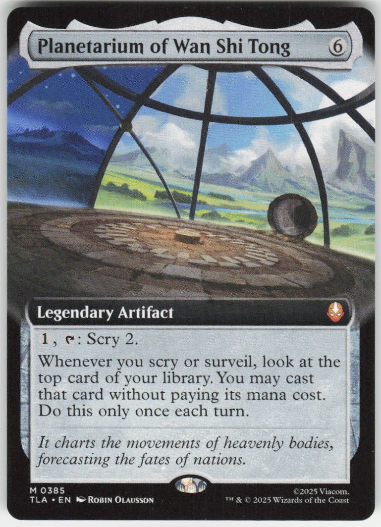 Planetarium of Wan Shi Tong (Extended Art) M Avatar: The Last Airbender 385 NM