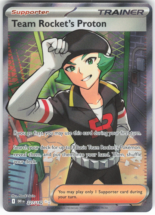 Team Rocket's Proton - Ultra Rare SV10: Destined Rivals 227/182 NM