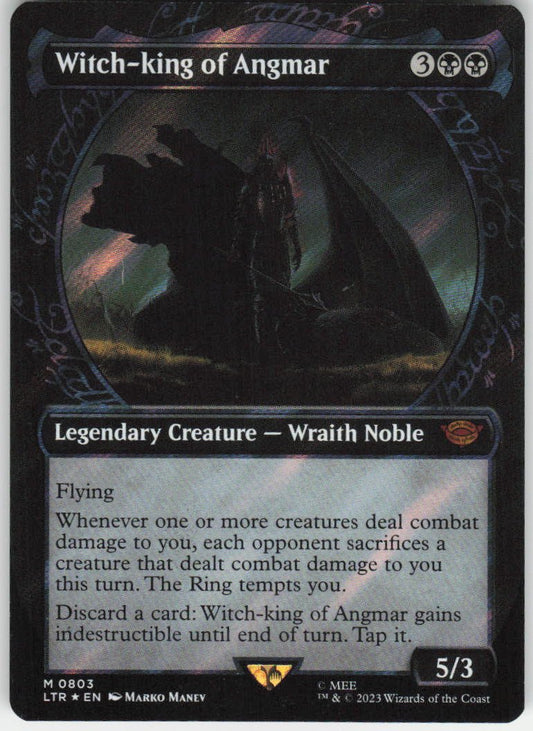 Witch-king of Angmar (Showcase Surge Foil) M Universes Beyond: The Lord of the Rings: Tales of Middle-earth 803 NM