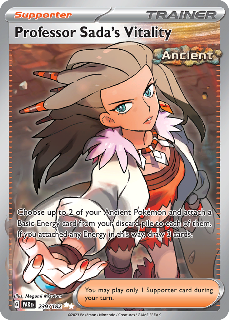 Professor Sada's Vitality 239/182 Ultra Rare Paradox Rift NM/M