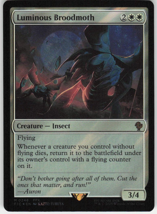 Luminous Broodmoth (Surge Foil) M Commander: FINAL FANTASY 246 NM