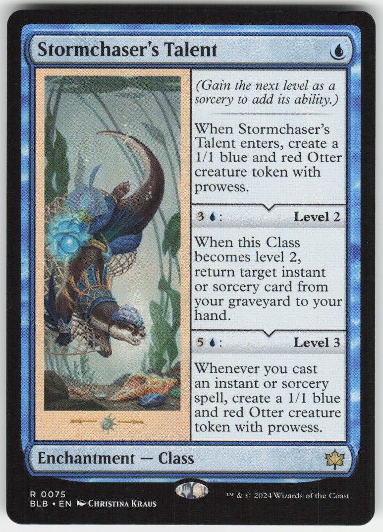 Stormchaser's Talent R Bloomburrow 75 NM