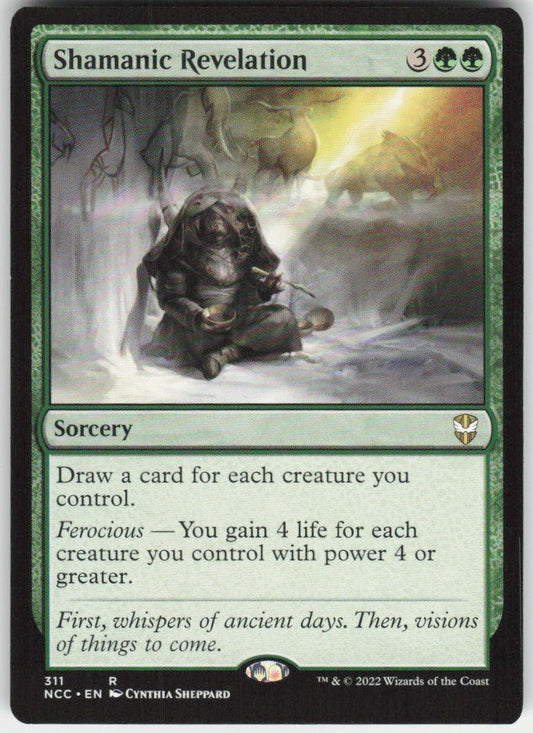 Shamanic Revelation R Commander: Streets of New Capenna 311 NM