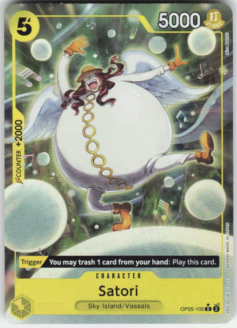 Satori (Full Art) R Premium Booster -The Best- OP05-105 NM