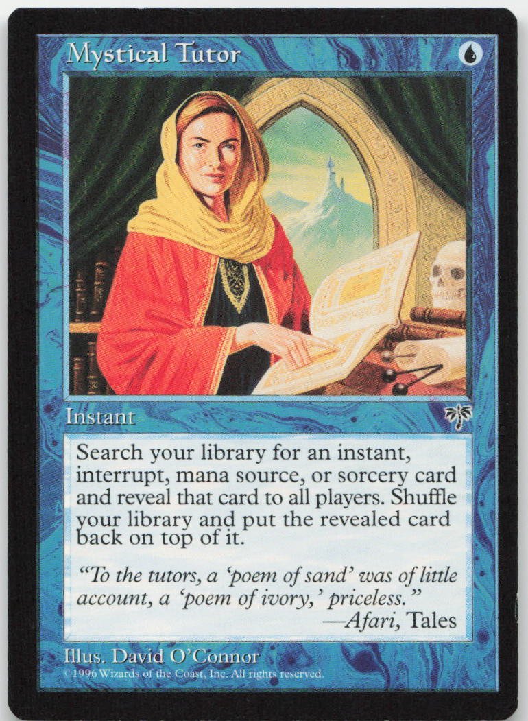 Mystical Tutor U Mirage NM