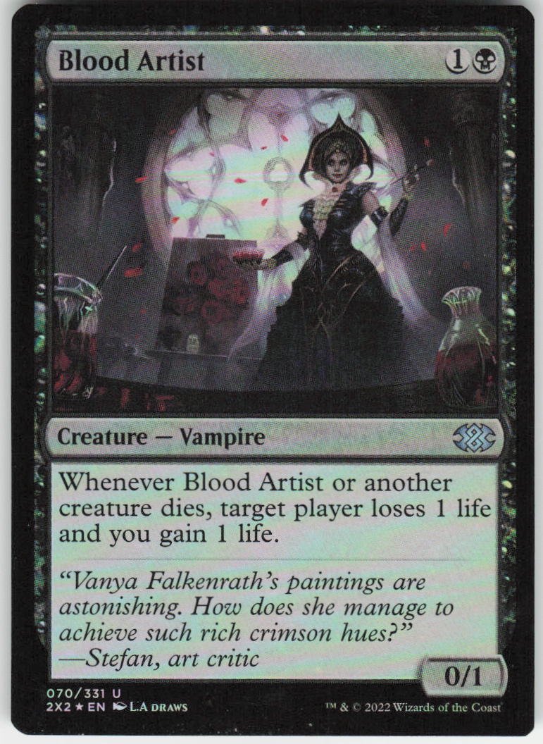 Blood Artist U Double Masters 2022 70 NM