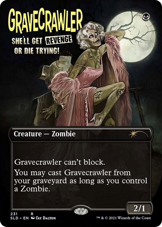 Gravecrawler 231 Foil Rare Secret Lair Drop Series NM/M