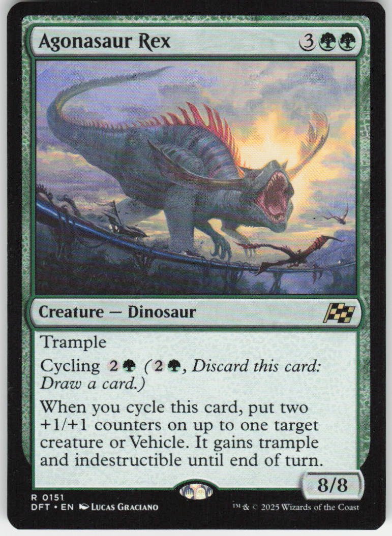 Agonasaur Rex R Aetherdrift 151 NM