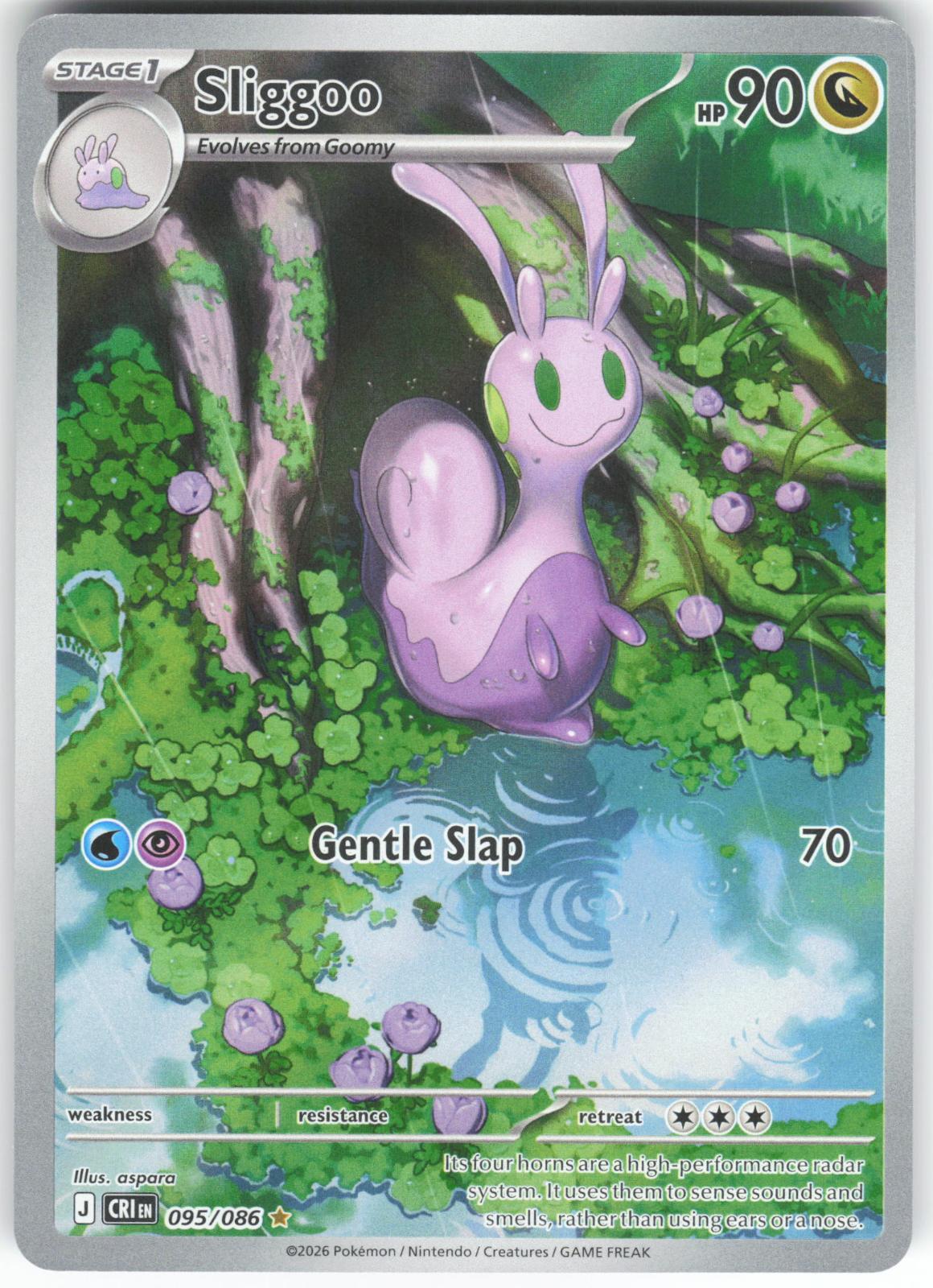 Sliggoo (oc) 095/086 Illustration Rare Chaos Rising Holo NM/M