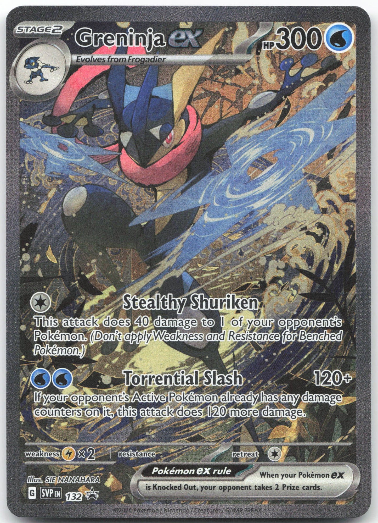 Greninja ex - Promo SV: Scarlet & Violet Promo Cards 132 NM