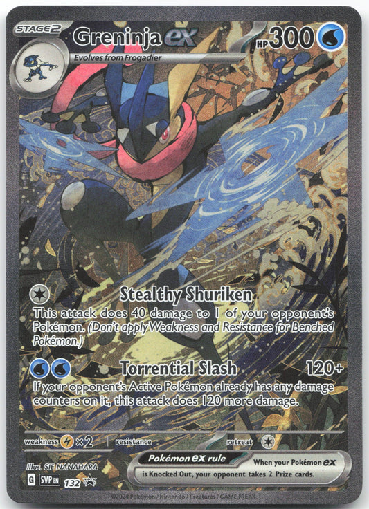 Greninja ex - Promo SV: Scarlet & Violet Promo Cards 132 NM