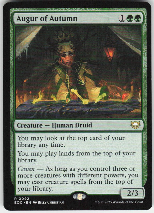 Augur of Autumn R Commander: Edge of Eternities 92 NM