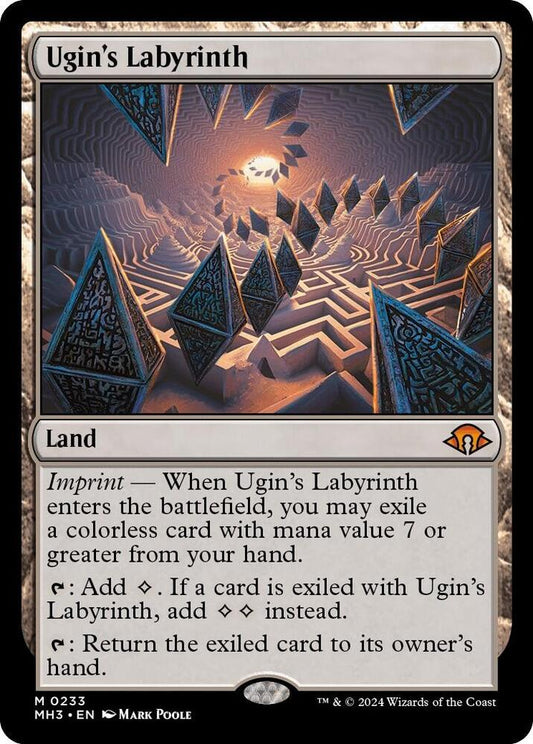 Ugin's Labyrinth 233 Mythic Foil Modern Horizons 3 NM/M