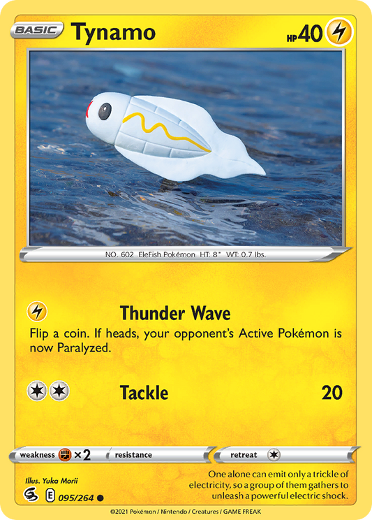 Tynamo 095/264 Common Reverse Holo Fusion Strike NM/LP
