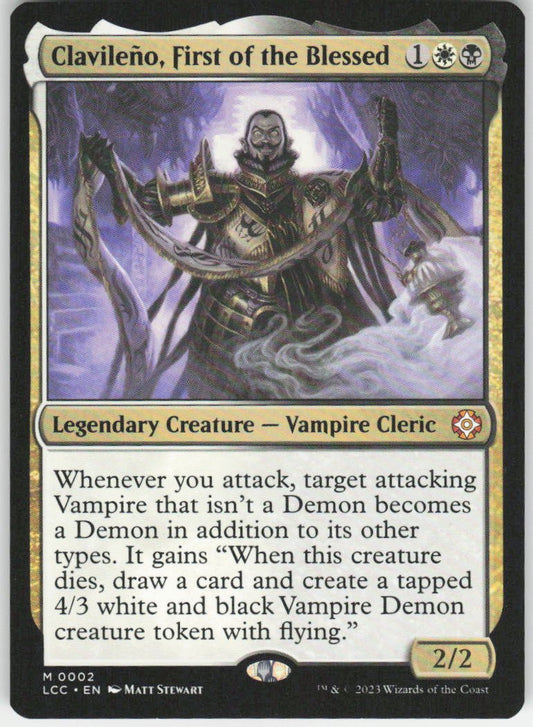 Clavileno, First of the Blessed M Commander: The Lost Caverns of Ixalan 2 NM