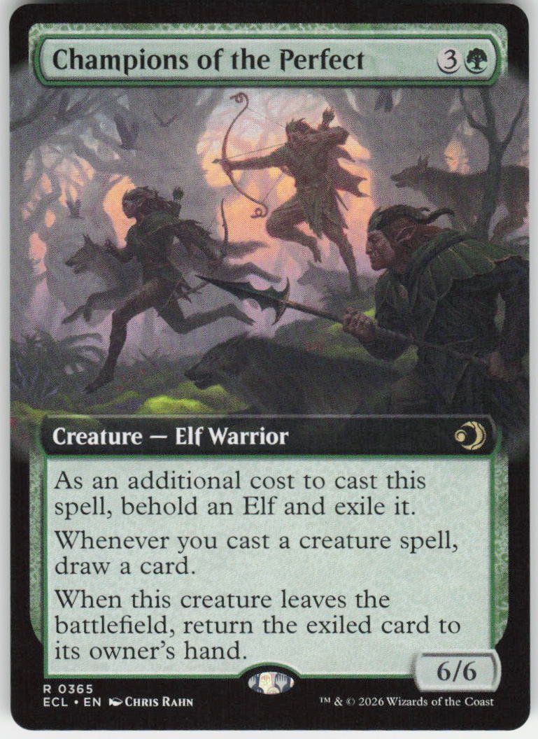 Champions of the Perfect (Extended Art) R Lorwyn Eclipsed 365 NM