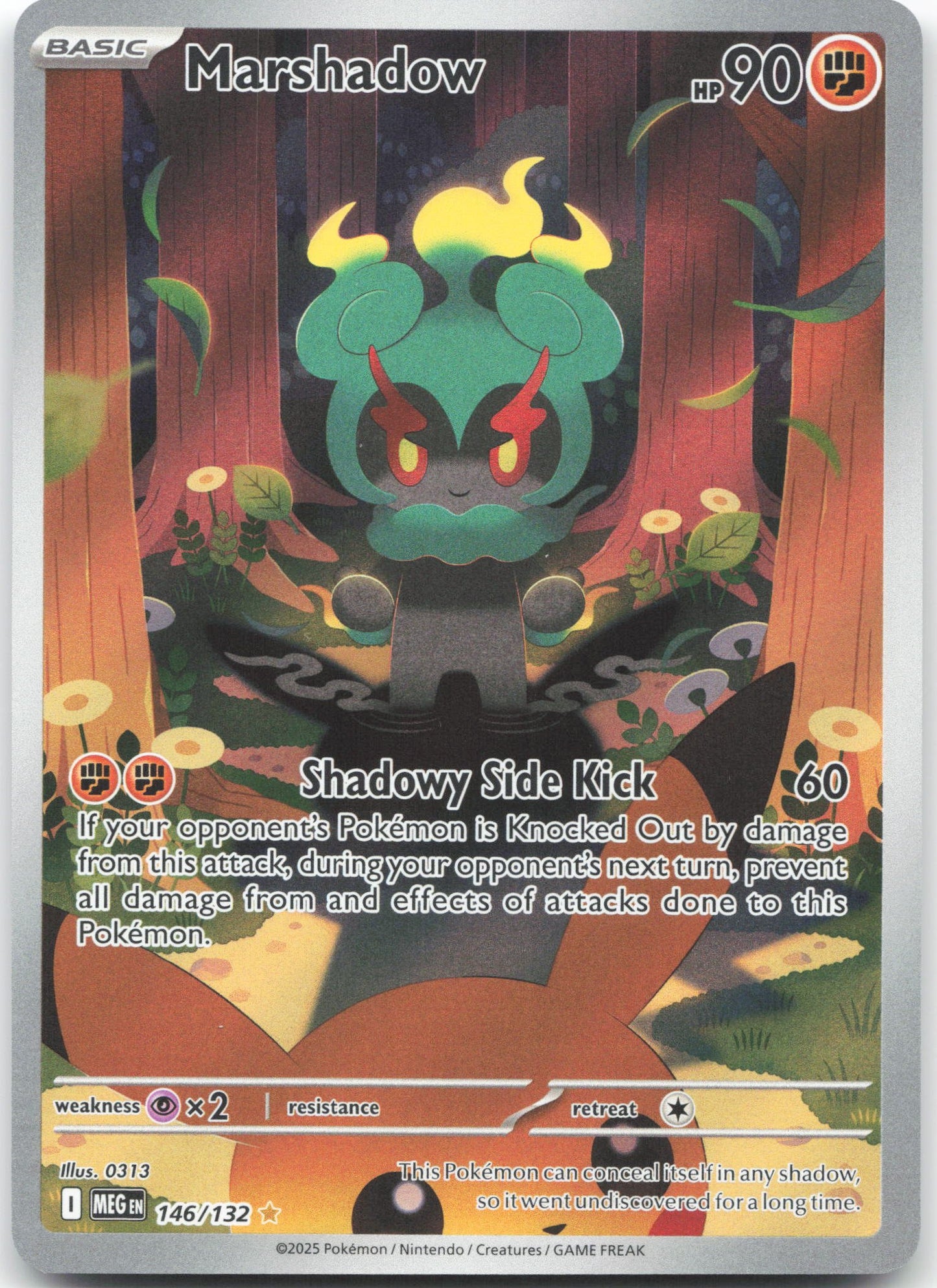 Marshadow - Illustration Rare ME01: Mega Evolution 146/132 NM