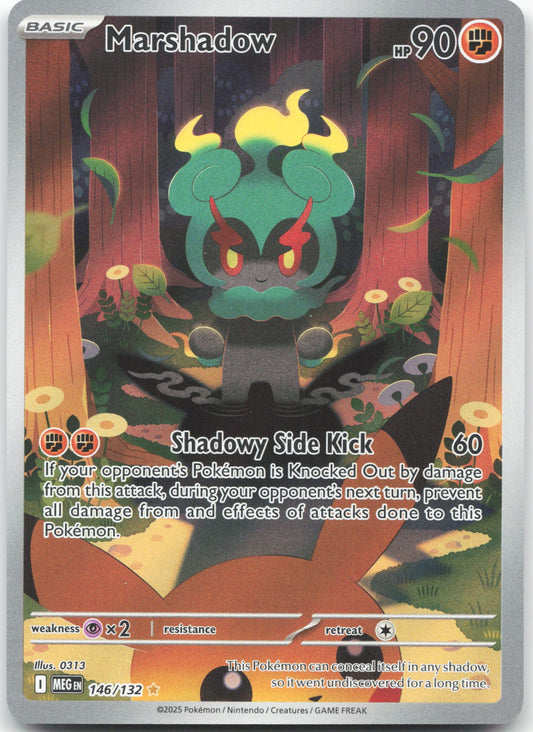 Marshadow - Illustration Rare ME01: Mega Evolution 146/132 NM