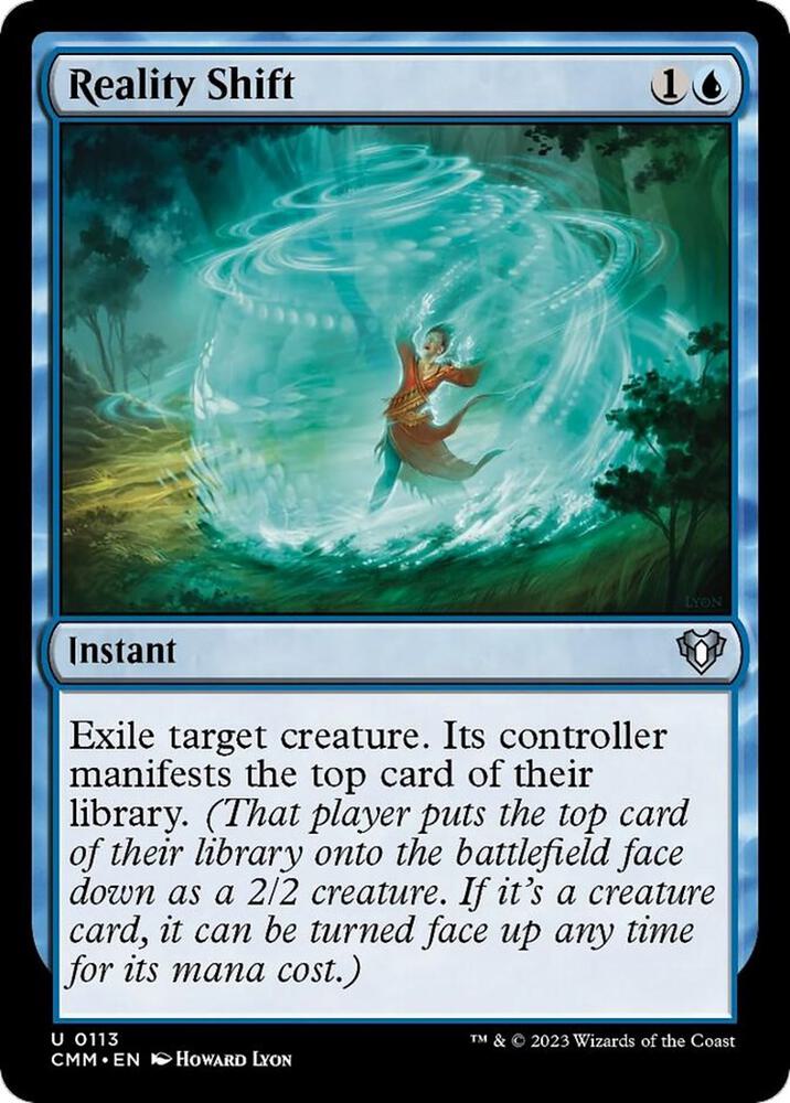Reality Shift 113 Uncommon Commander Masters Foil NM/M