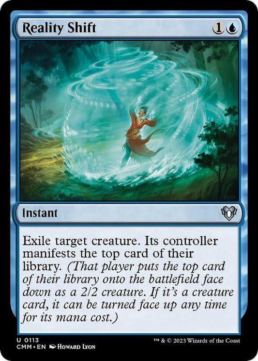 Reality Shift 113 Uncommon Commander Masters Foil NM/M