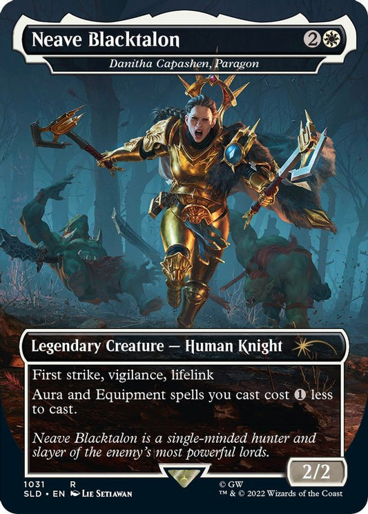 Neave Blacktalon - Danitha Capashen, Paragon (Borderless) 1031 Secret Lair Drop Series NM/M