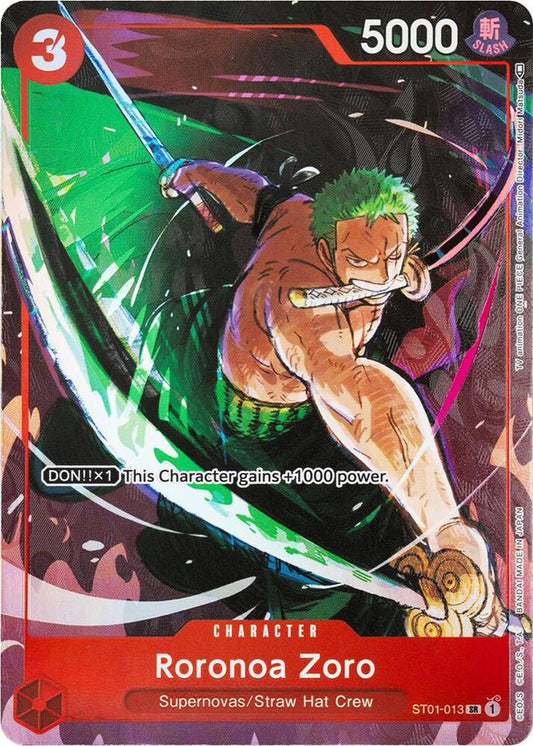 Roronoa Zoro (Gift Collection 2023) ST01-013 One Piece Promotion Cards NM/M