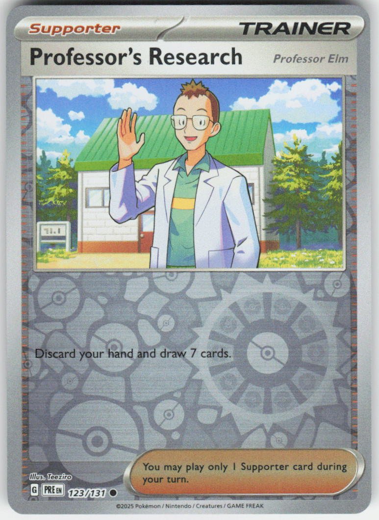 Professor's Research [Professor Elm] Common SV: Prismatic Evolutions 123/131 NM 