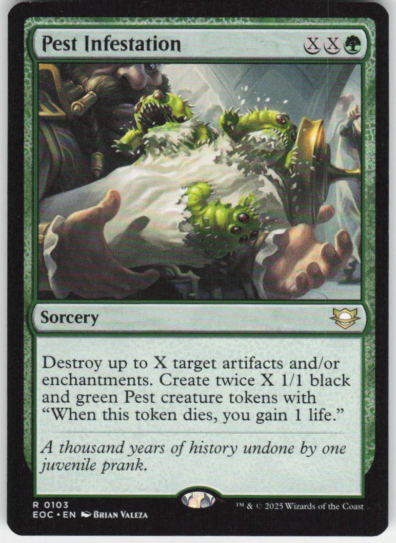 Pest Infestation R Commander: Edge of Eternities 103 NM