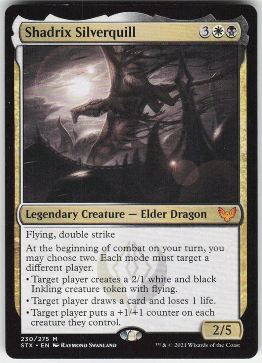 Shadrix Silverquill M Commander: Tarkir: Dragonstorm 302 NM