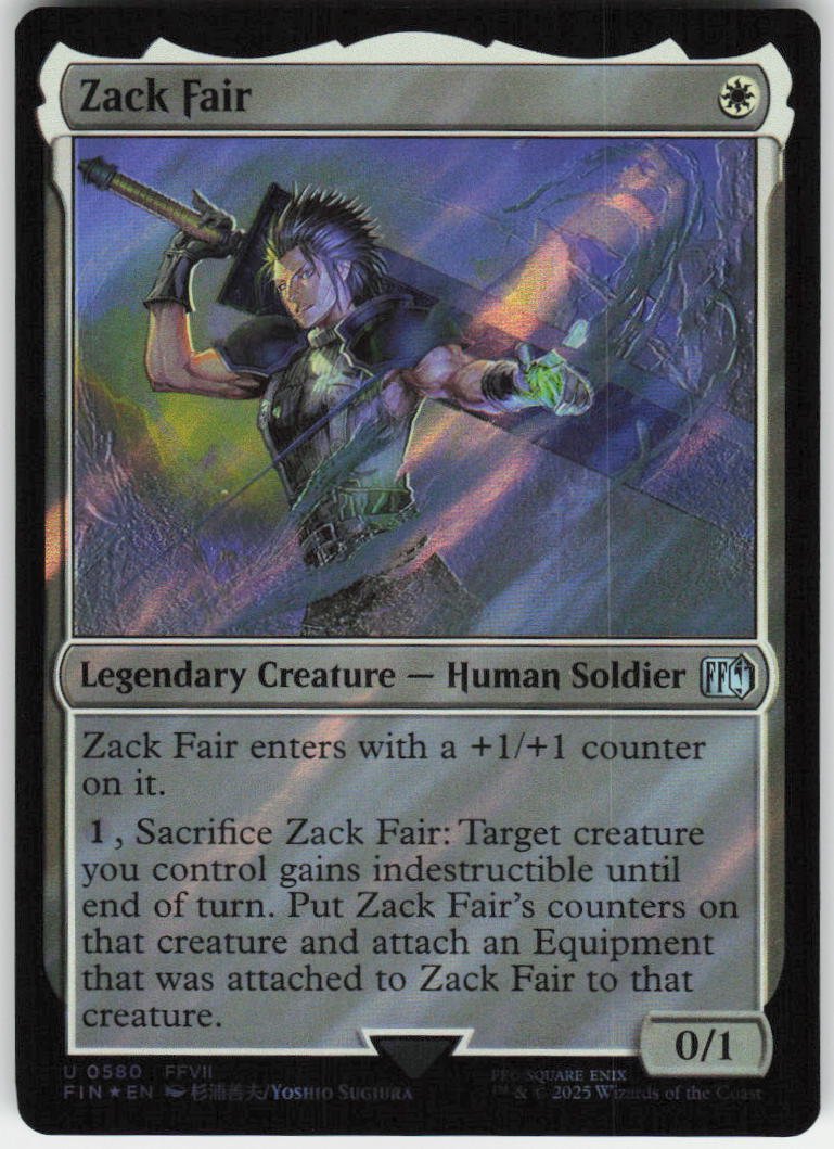 Zack Fair (Surge Foil) U FINAL FANTASY 580 NM