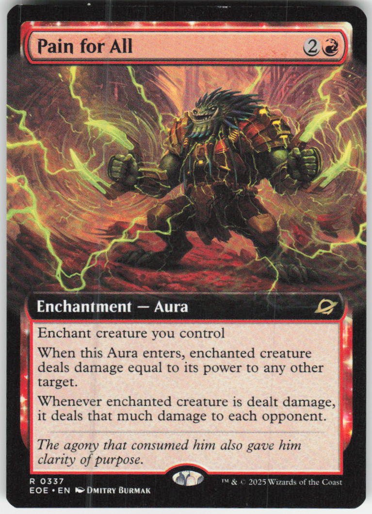 Pain for All (Extended Art) R Edge of Eternities 337 NM