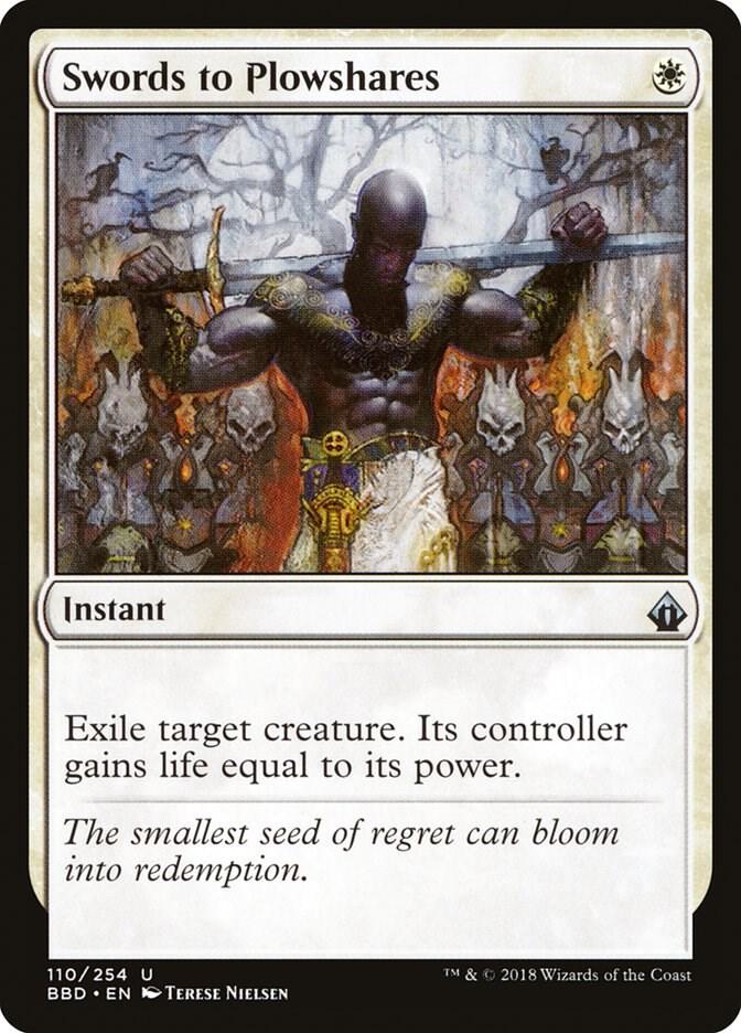 Swords to Plowshares 110 Uncommon Battlebond NM/M