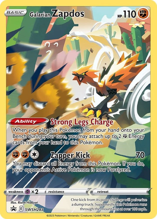 Galarian Zapdos SWSH283 Promo Sword & Shield Promo Holo NM/M