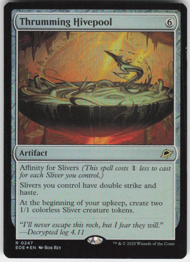 Thrumming Hivepool (Foil) R Edge of Eternities 247 NM