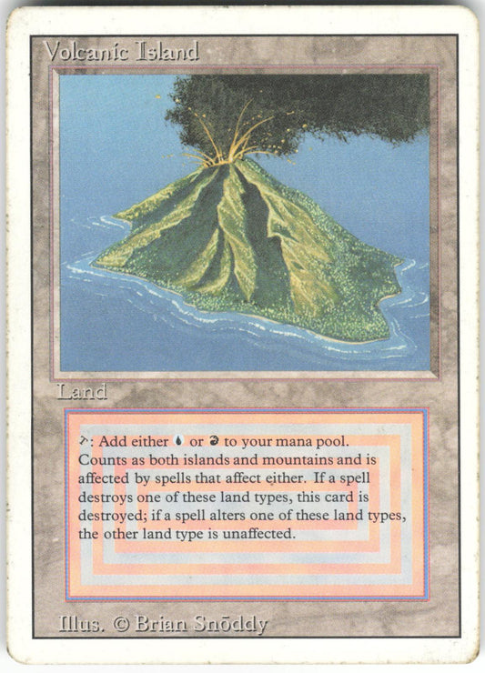 Volcanic Island Rare Revised Edition HP