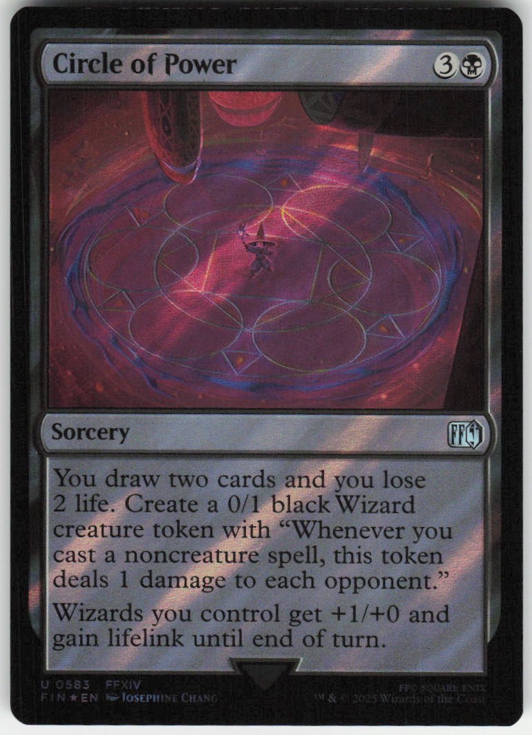 Circle of Power (Surge Foil) U FINAL FANTASY 583 NM