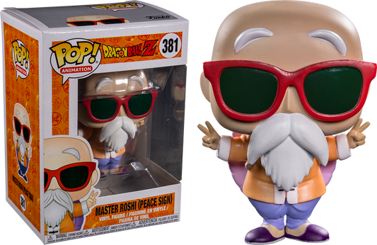 Master Roshi (Peace Sign) Dragon Ball Z Pop! Vinyl Figure