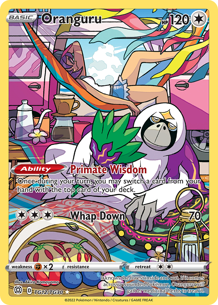 Oranguru TG12/TG30 Brilliant Stars Trainer Gallery Holo NM/M