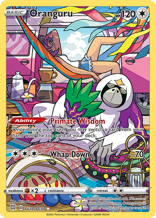 Oranguru TG12/TG30 Brilliant Stars Trainer Gallery Holo NM/M