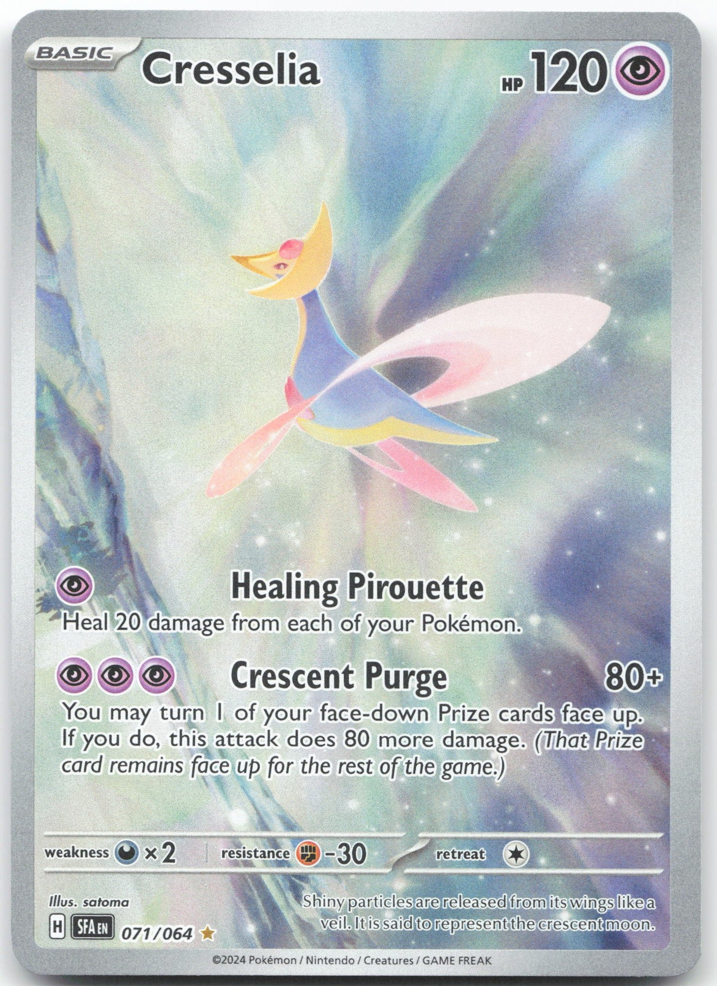 Cresselia - Illustration Rare SV: Shrouded Fable 071/064 NM