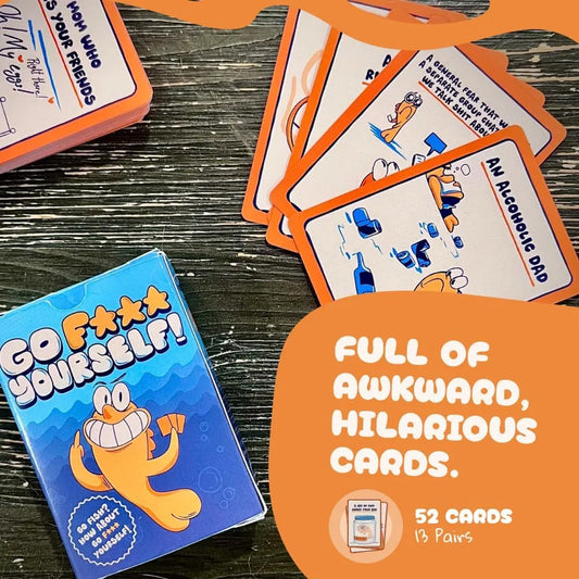 Go F Yourself | The Grown Up Go Fish Card Game