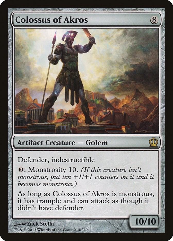 Colossus of Akros 214 Rare Theros NM/M