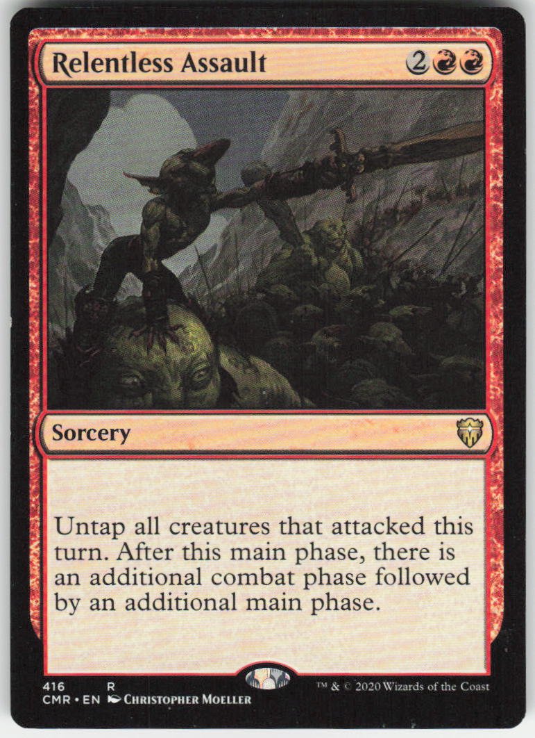 Relentless Assault R Commander Legends 416 NM