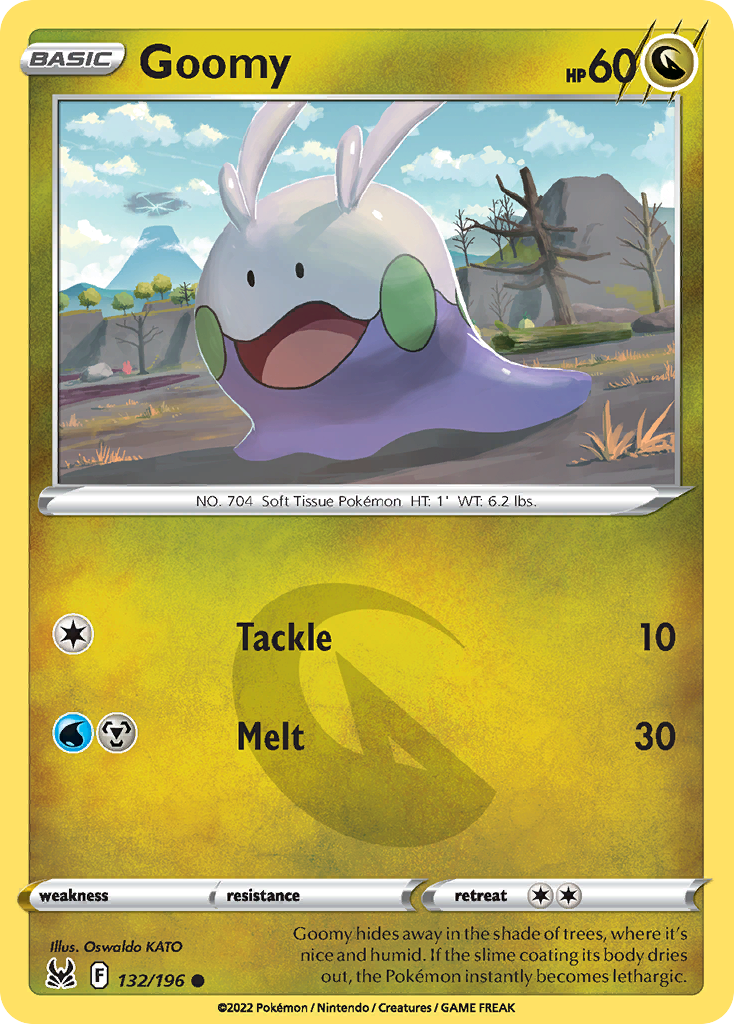 Goomy 132/196 Common Reverse Holo Lost Origin NM/LP